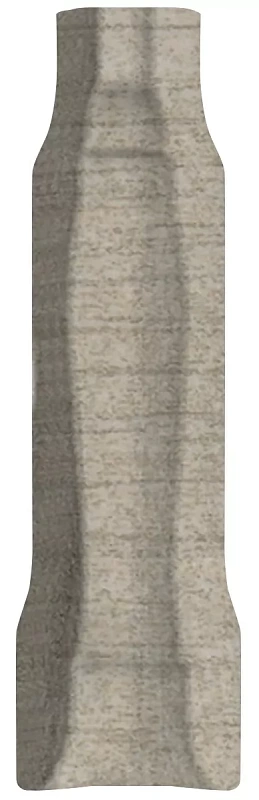 Уголок Kerama Marazzi SG7322\AGI внутренний Тровазо серый светлый матовый 2.4x8 - фото 1