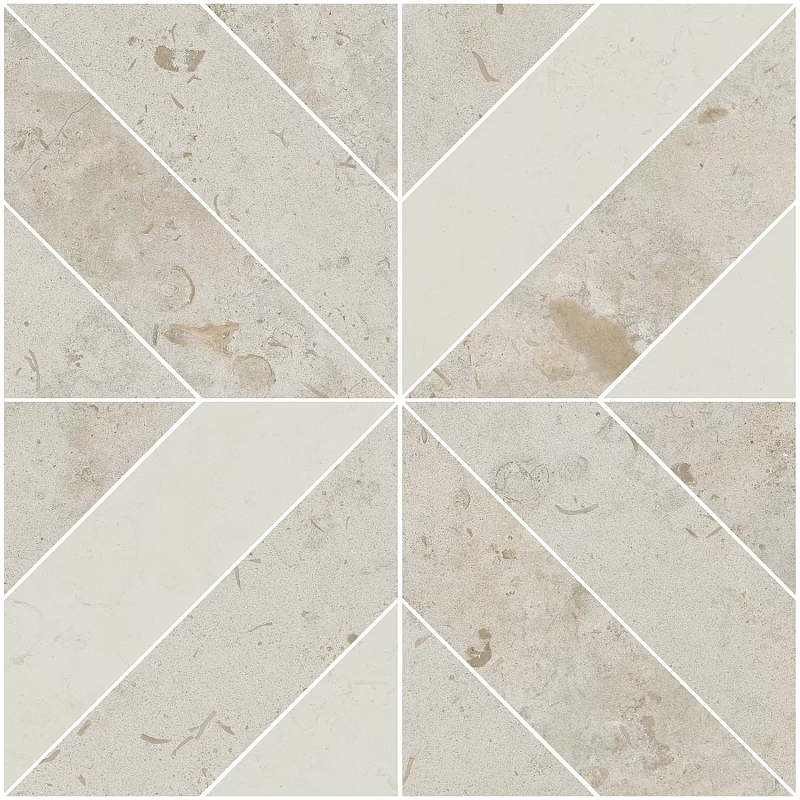 Декор Kerama Marazzi ID125T Про Лаймстоун бежевый матовый 60х60 - фото 9