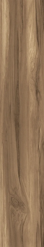 Керамогранит Креанза CW-RT10-B Fossil Wood Wenge Rustic Wood 20x120 коричневый - фото 1