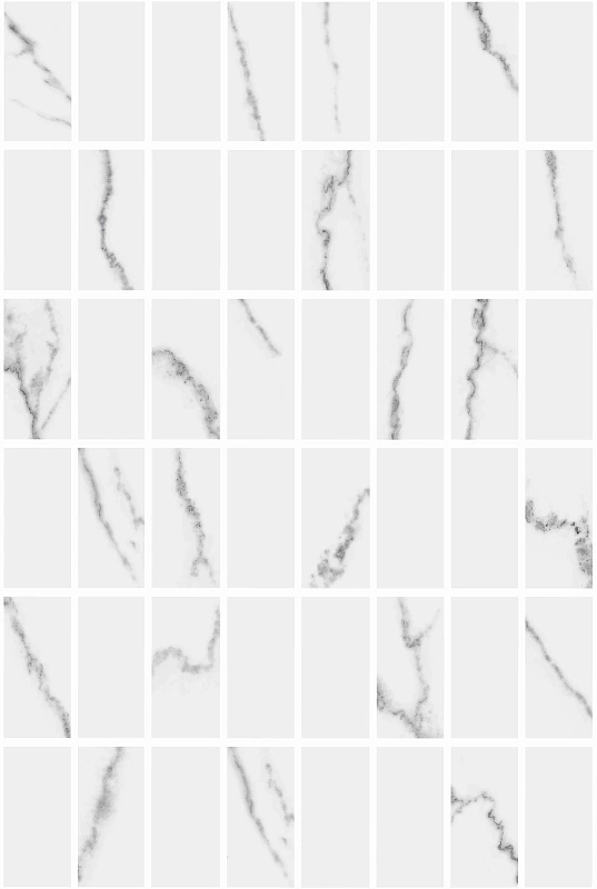 Декор Kerama Marazzi Venezia Мираколи мозаичный белый глянцевый 20х30 из 48 частей 2,3х4,8 - фото 2