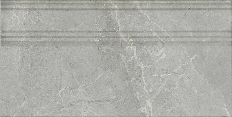 Плинтус Kerama Marazzi Venezia Риальто дымчатый глянцевый обрезной 40х20 - фото 3