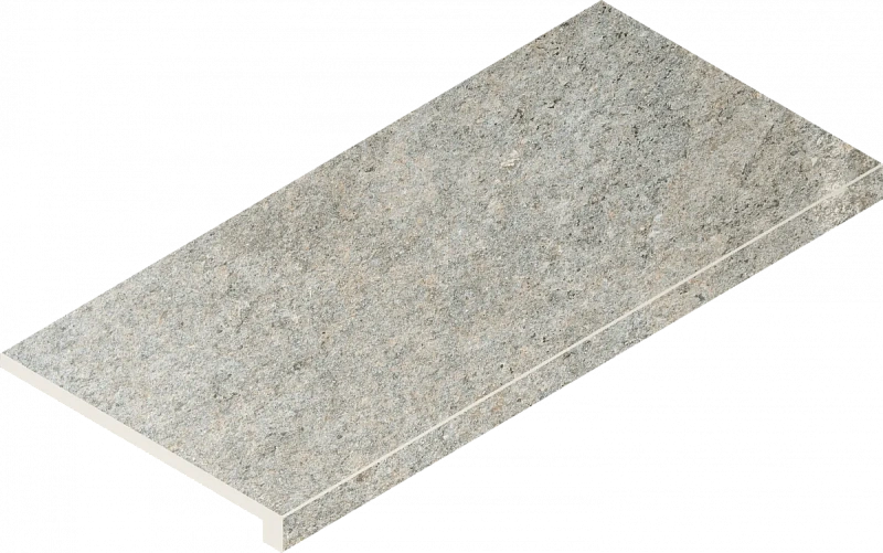 Ступень Италон Магма Сильвер фронтальная 620070002947 серый 33x60 - фото 1