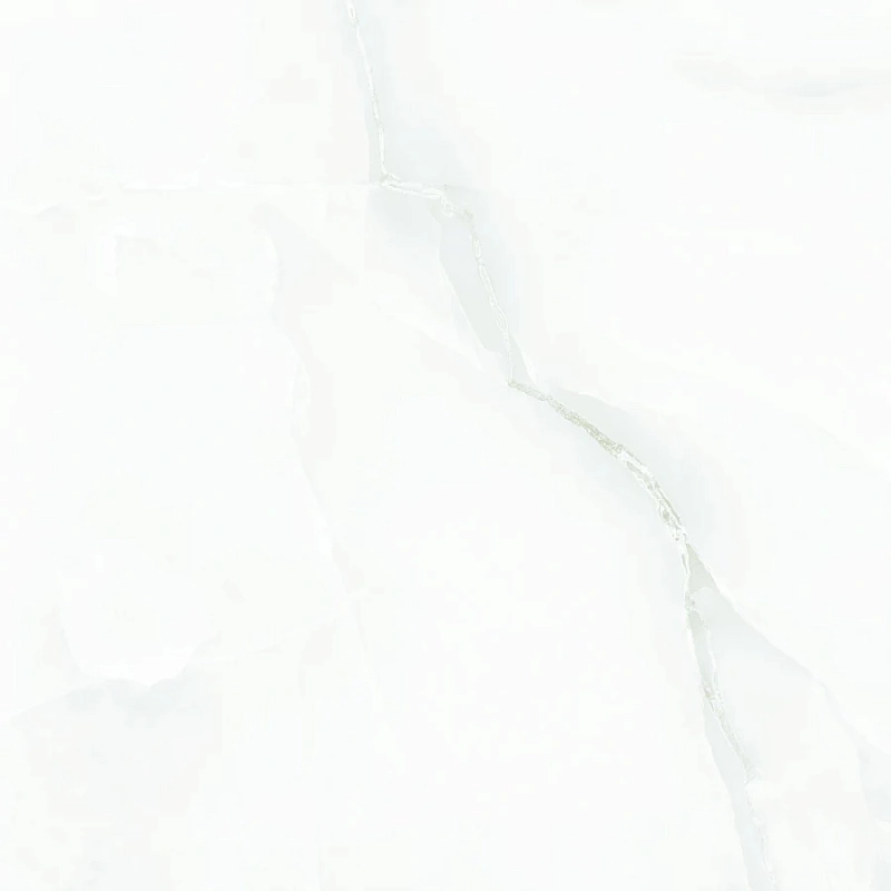 Керамогранит Maimoon Ceramica Glossy Silver Onyx серый 80x80 - фото 1