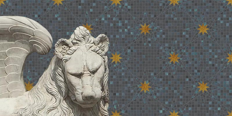 Панно Kerama Marazzi Venezia Сан-Марко матовый обрезной 80х160 4-х частей 40х80 - фото 3