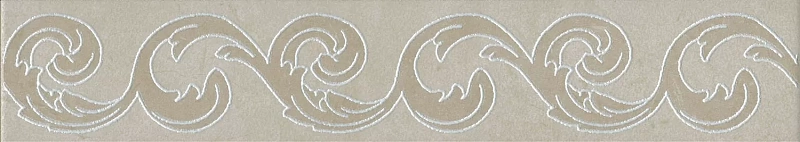 Бордюр Kerama Marazzi Монсанту бежевый светлый 7.2x40.2 OS\A159\SG1687 - фото 1