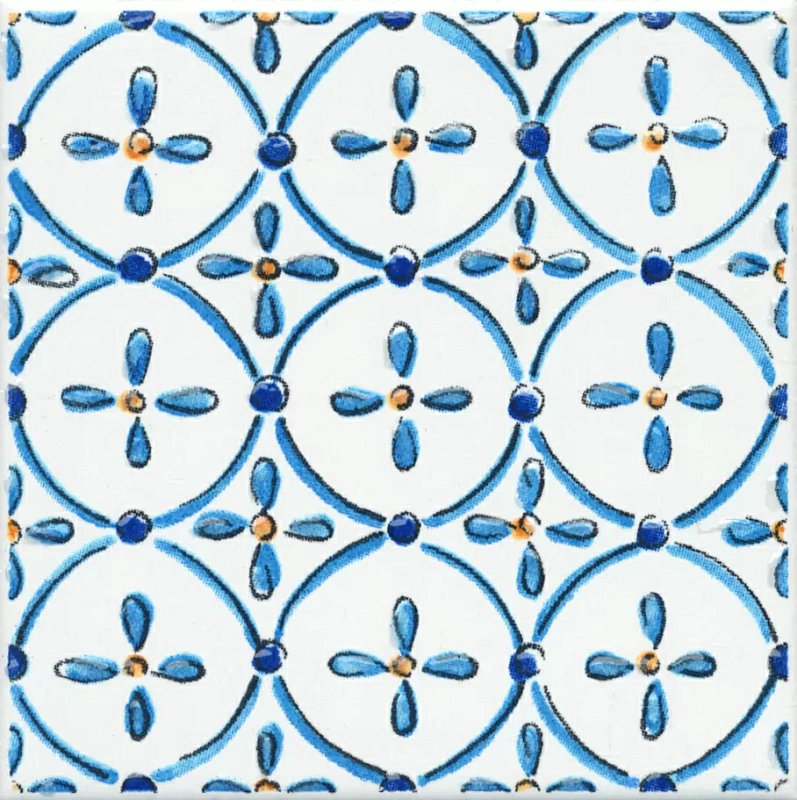 Вставка Kerama Marazzi Капри майолика 9.8x9.8 STG\A485\1146H - фото 1