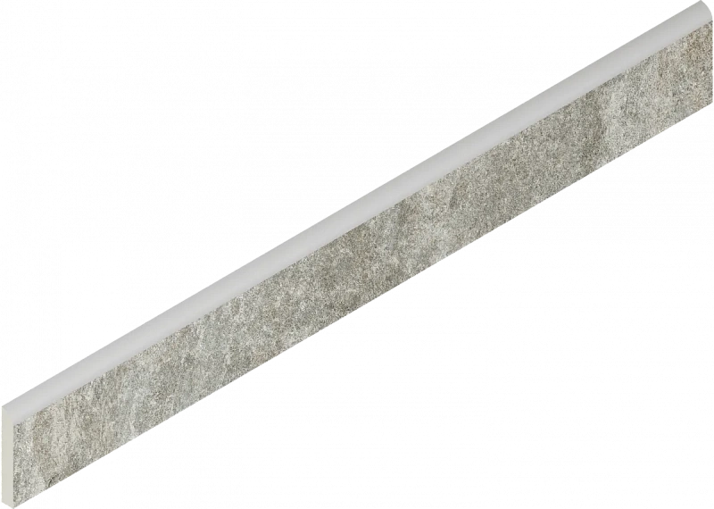 Плинтус Италон Магма Сильвер 610130001622 серый 7.2x60 - фото 1