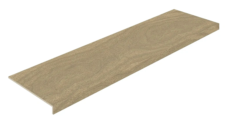 Ступень Coliseumgres Бормио Хани фронтальная 620070002996 бежевый 33x120 - фото 1