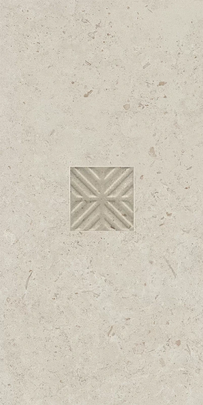 Декор Kerama Marazzi Карму наборный бежевый матовый 30x60 ID128 - фото 5