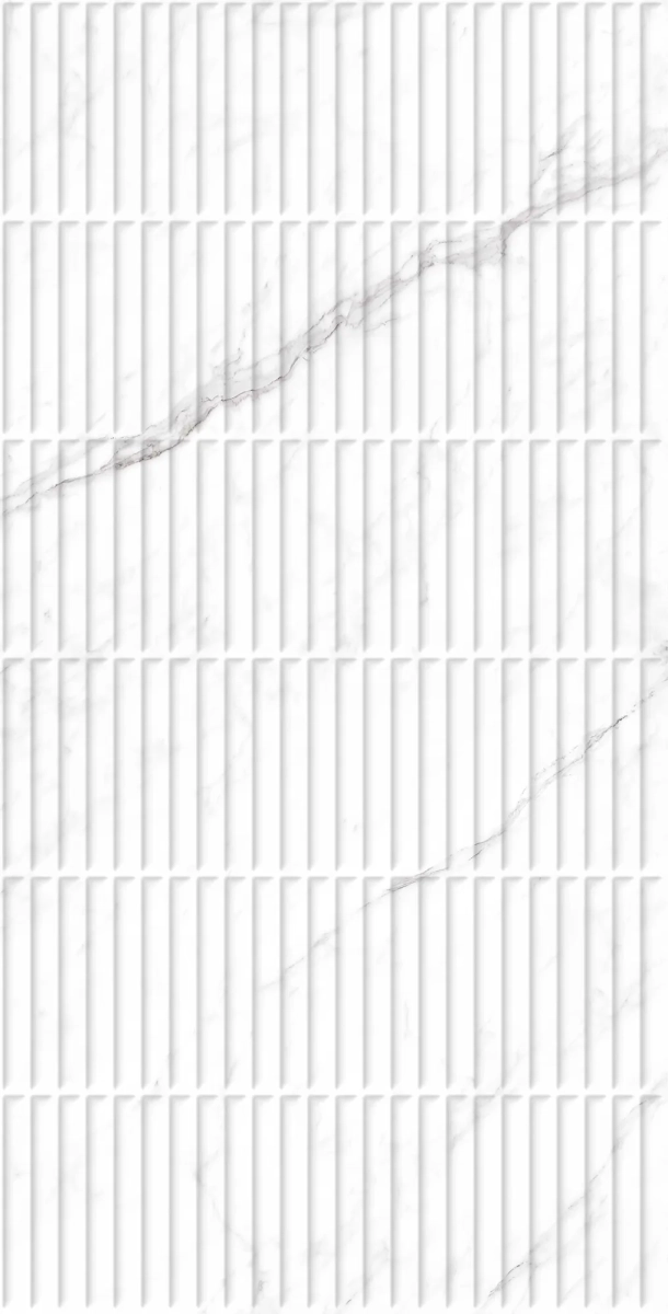 Декор Креанза CP4003-D Coralina White Decor Carving Pro Punch 60x120 белый - фото 1