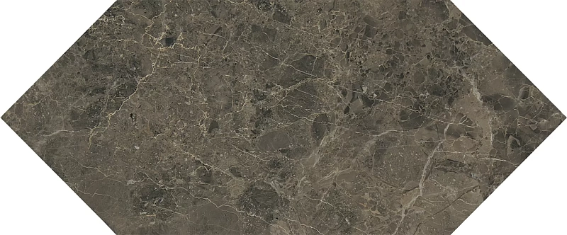 Керамическая плитка Kerama Marazzi Бикуш коричневый глянцевый 14x34 35014 - фото 4