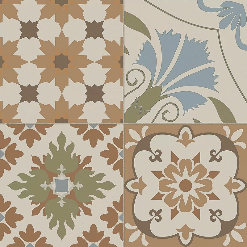 Керамогранит Estima Jam JA01 40.5x40.5 разноцветный - фото 1