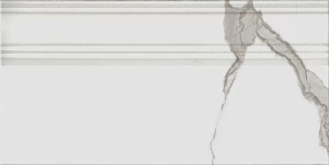 Плинтус Kerama Marazzi Venezia Монте Тиберио белый глянцевый обрезной 40х20 - фото 4