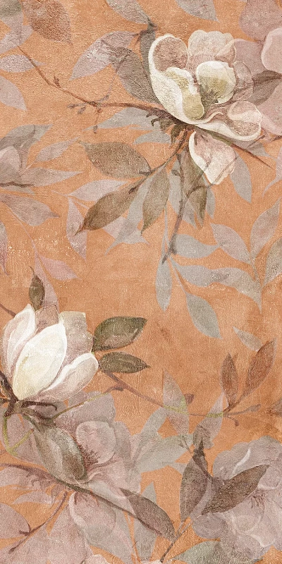 Панно Kerama Marazzi Магнолия 2 матовый (из 4 частей) 60x120 VT\B413\4x\11037R - фото 3