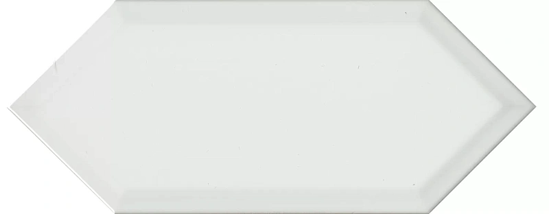 Керамическая плитка Kerama Marazzi Алмаш грань белый глянцевый 14x34 35018 - фото 1