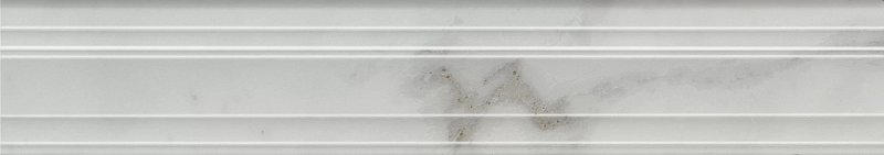 Бордюр Kerama Marazzi Venezia Монте Тиберио бежевый светлый глянцевый обрезной 40х7,3 - фото 1