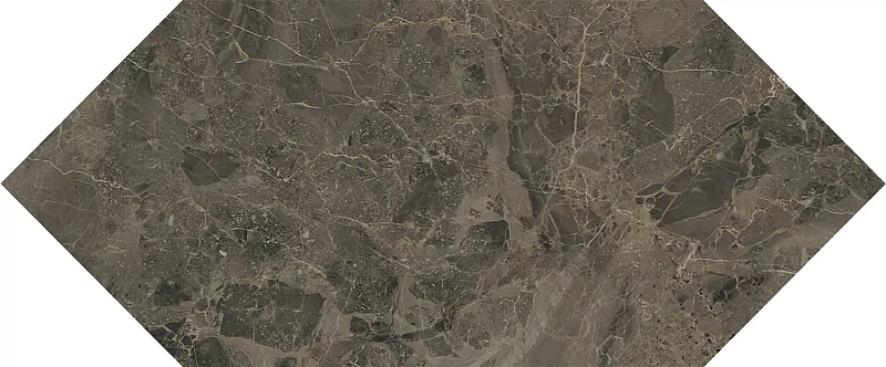 Керамическая плитка Kerama Marazzi Бикуш коричневый глянцевый 14x34 35014 - фото 2