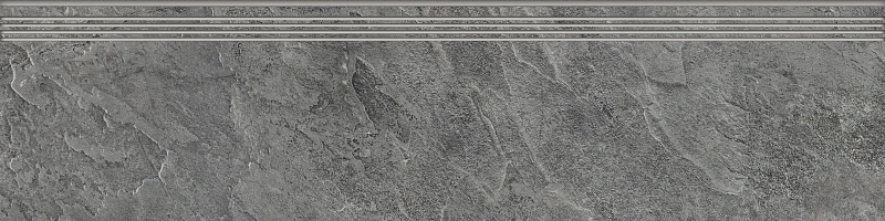 Ступень Керранова Krater Dark Grey K-2212/SR/st01/300x1200x10 серый - фото 1