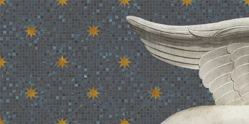 Панно Kerama Marazzi Venezia Сан-Марко матовый обрезной 80х160 4-х частей 40х80 - фото 2