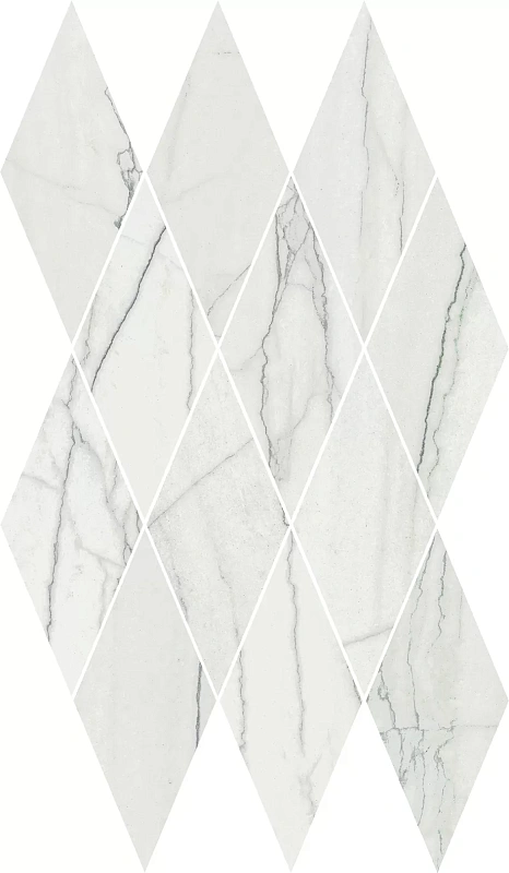 Мозаика Италон Charme Advance Platinum White Diamond 28x48 - фото 1