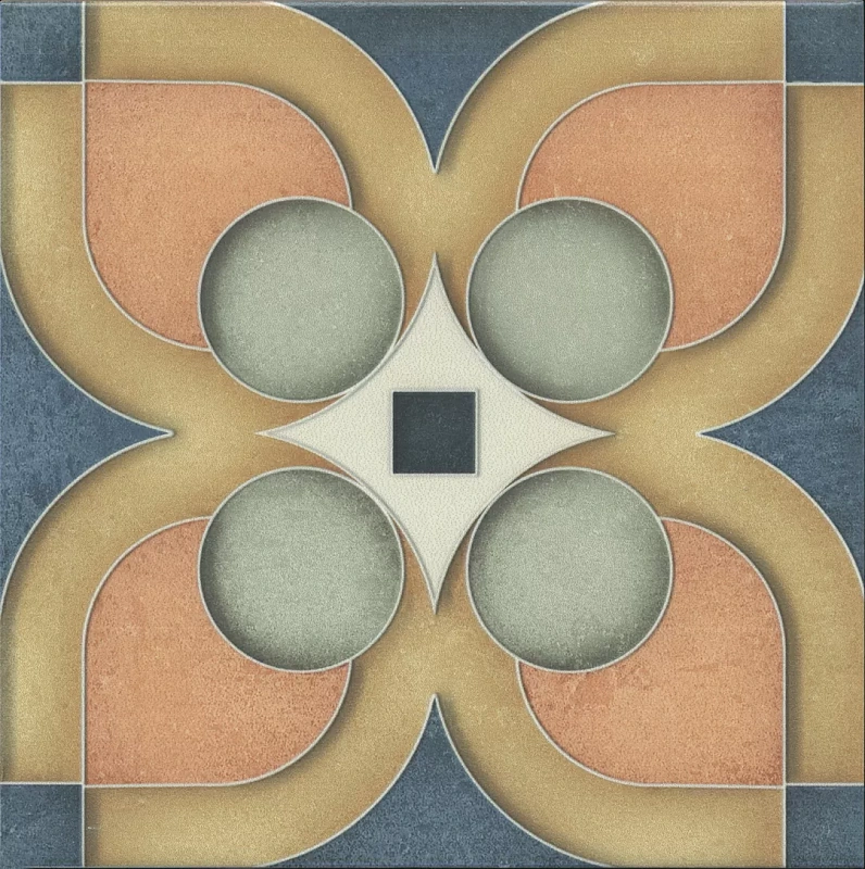 Декор Kerama Marazzi HGD\A558\5009 Фантазия 4 матовый 20x20 - фото 1