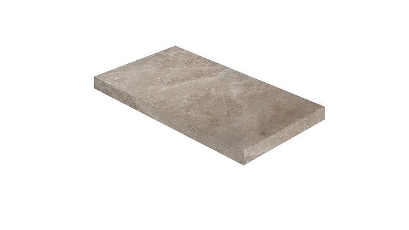 Ступень Coliseumgres Ривьера Дарк угловая правая 620070002858 серый 33x60 - фото 1