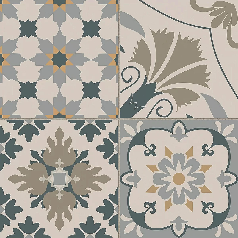 Керамогранит Estima Jam JA02 40.5x40.5 разноцветный - фото 1