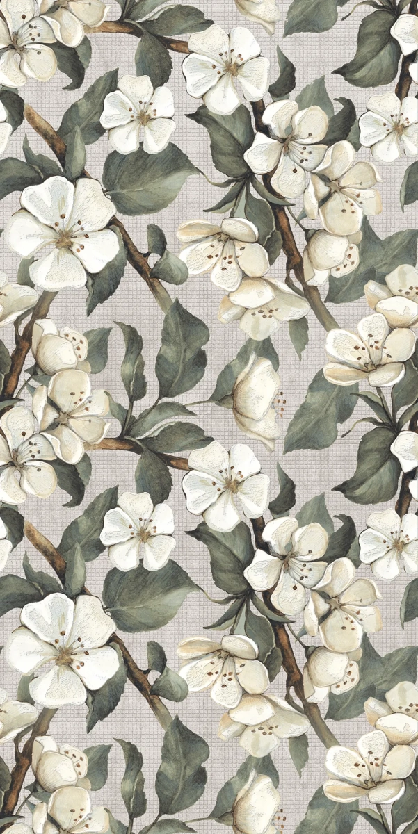 Декор Креанза SH1004-D Corten Grey Decor Shape+Glue Art 60x120 зеленый - фото 1