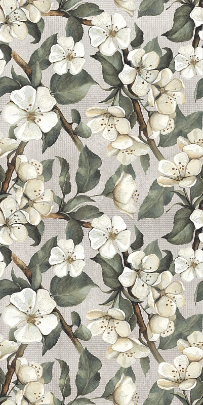 Декор Креанза SH1004-D Corten Grey Decor Shape+Glue Art 60x120 зеленый - фото 1