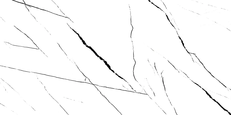 Керамогранит Novin Ceram Helsinki White N9780T48 белый 60x120 - фото 1