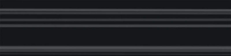 Бордюр Kerama Marazzi Альвао Багет черный матовый 5x20 BLB050 - фото 1