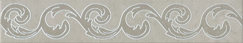 Бордюр Kerama Marazzi Монсанту серый светлый 7.2x40.2 OS\B159\SG1686 - фото 1