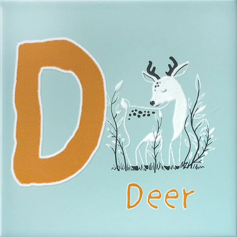 Декор Kerama Marazzi OS\A239\5185 Зоопарк D матовый 20x20 - фото 1