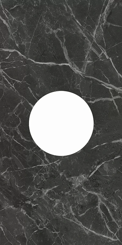 Декор Kerama Marazzi Venezia Коррер наборный чёрный глянцевый 30х60 - фото 5