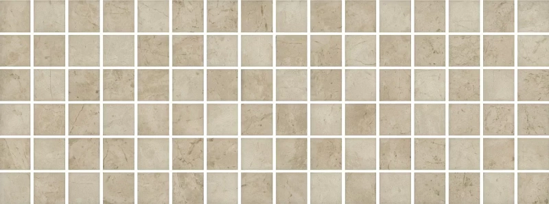 Мозаика Kerama Marazzi Монсанту мозаичный бежевый светлый глянцевый 15x40 MM15149 - фото 1