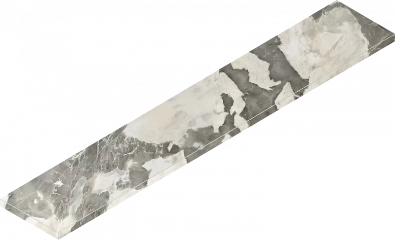 Ступень Италон Стелларис Довер Лайт угловая левая 620070002637 серый 33x160 - фото 1