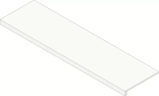 Ступень Atlas Concorde Oyster White Scalino Frontale 33x160