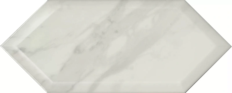 Керамическая плитка Kerama Marazzi Келуш грань белый глянцевый 14x34 35009 - фото 4