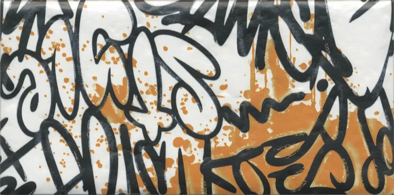 Декор Kerama Marazzi OP\A210\4x\19060 Панно Граффити 20x39,6 - фото 2