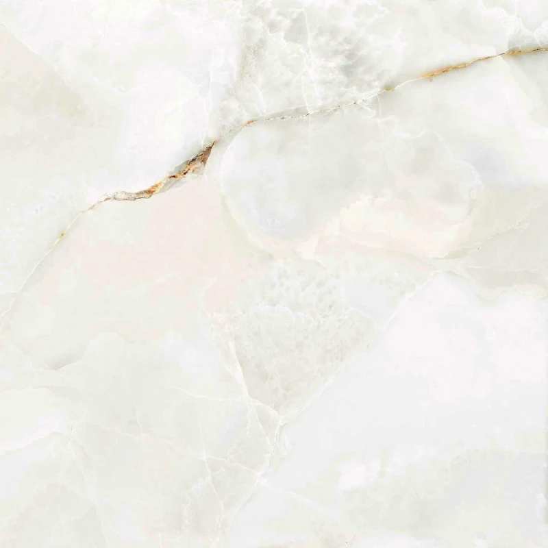 Керамогранит Maimoon Ceramica Glossy Onyx Ice серый 80x80 - фото 1