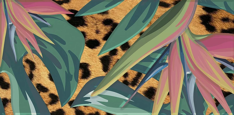 Декор Kerama Marazzi Пальмейра 3 9.9x20 HGD\A494\19056 - фото 1