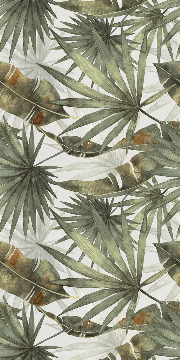 Декор Креанза GL1003-D Bierzo White Decor Glue Art 60x120 зеленый - фото 1