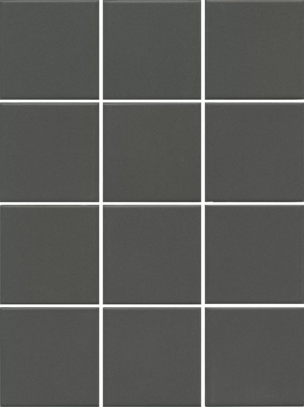 Керамогранит Kerama Marazzi Агуста серый темный натуральный из 12 частей 9.8x9.8 1331 - фото 1