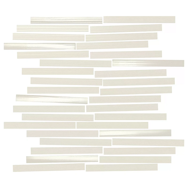 Мозаика Италон Element Silk Neve Strip 29,2x31,3 - фото 1