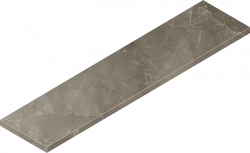 Ступень Италон Стелларис Тусканиа Грэй угловая левая 620070002610 серый 33x120 - фото 1