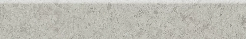 Плинтус Kerama Marazzi Venezia Чеппо ди Гре серый светлый матовый обрезной 60х9,5 - фото 1