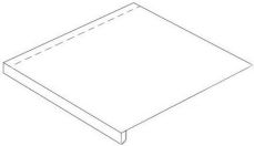 Atlas Concorde Supernova Stone S.S. Grey Scalino laterale sx 33x60