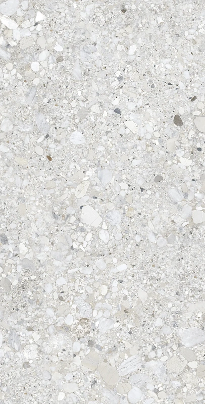 Керамогранит Креанза SL1001-A Gliato Terrazzo Solido 60x120 серый - фото 1