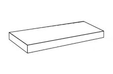 Ступень Италон Форум Слим Петрол угловая левая 620070003102 серый 33x80