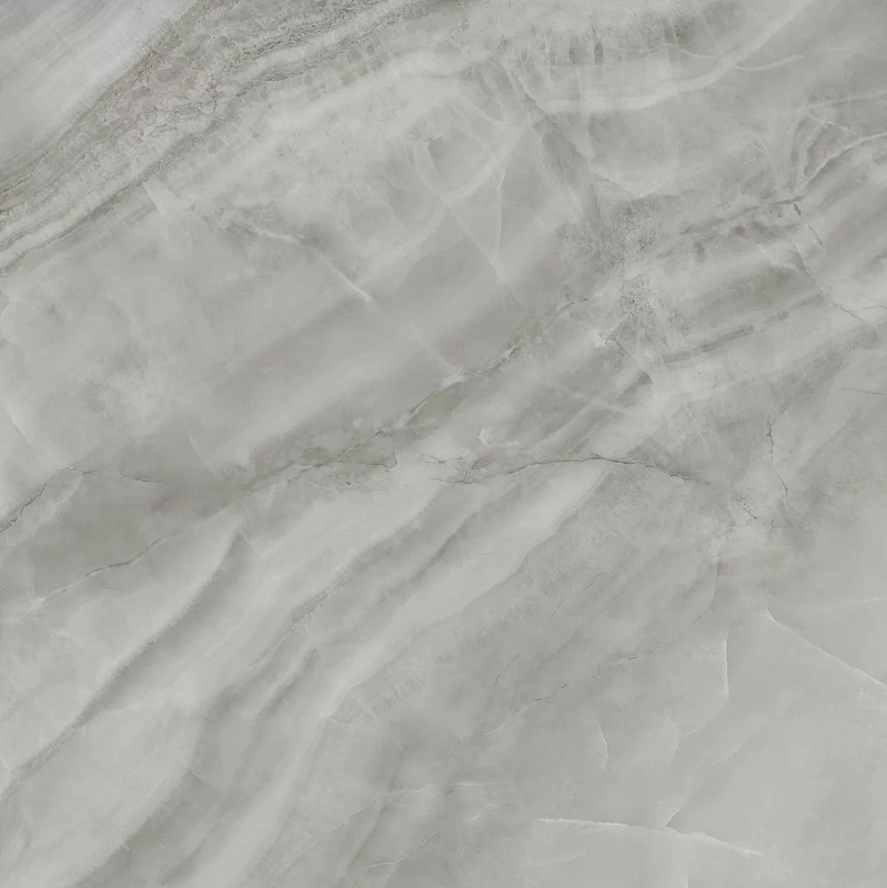 Керамогранит Kerama Marazzi Venezia Ониче серый светлый лаппатированный обрезной 119,5х119,5 - фото 8